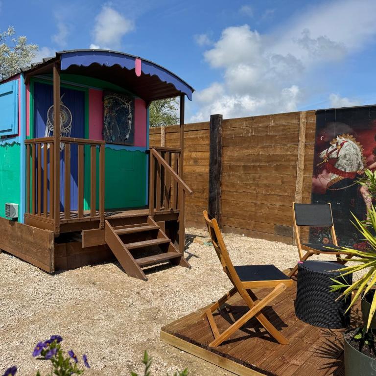 Les Roulottes de Camarkas - Small Double Room - 4