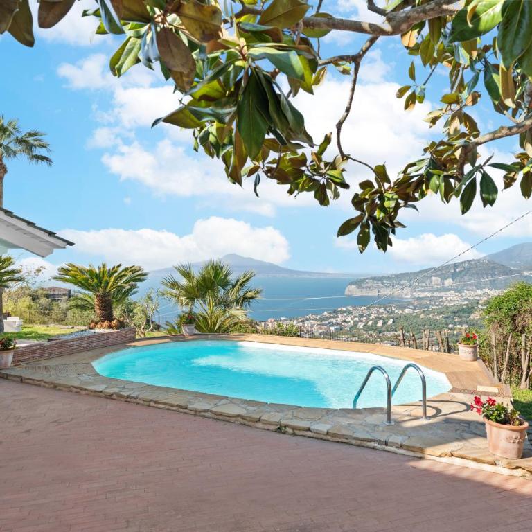 Villa Giu Giu vista mare con piscina a Sorrento - Villa - 24