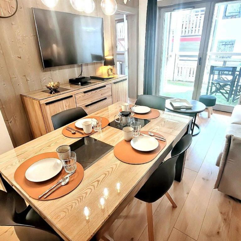 Appartement 4 pers, centre Les Gets, WiFi, parking - FR-1-598-64 - Appartement (4 Adultes) - 8