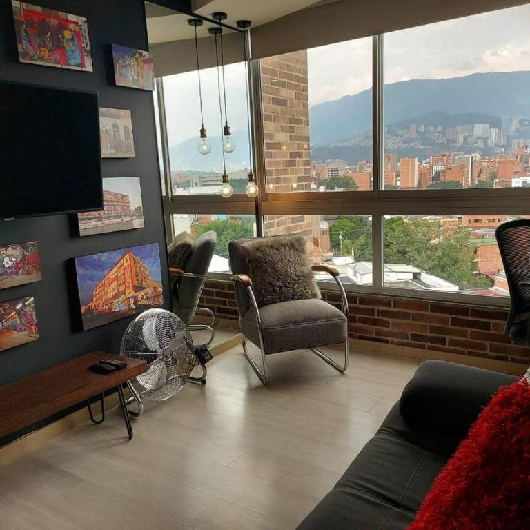 Stylish Loft in Laureles-Gorgeous views & comfort - One-Bedroom Apartment - 17