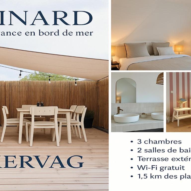 KERVAG Cote émeraude Magnifique Maison à 5 min des plages 3 chb - Haus mit 3 Schlafzimmern - 1