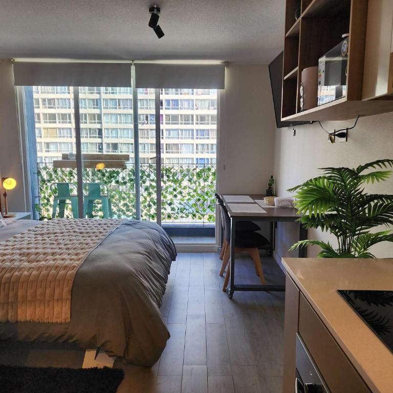 HOM I Comodo Studio 2PAX con Terraza en Santiago - Apartamento - 13