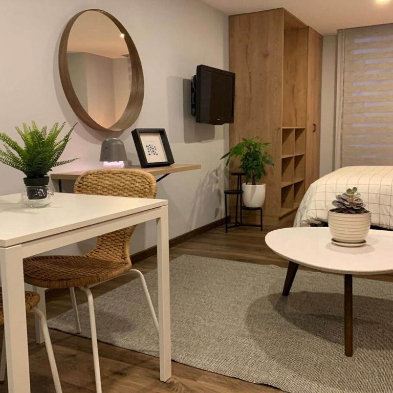 Cómodo loft con lavadora wifi y parking - Apartamento de 1 dormitorio - 1