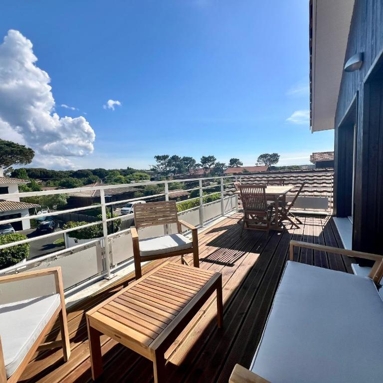 Duplex T3 avec parking privé, près du port à La Teste de Buch - FR-1-319-587 - Apartment - 4