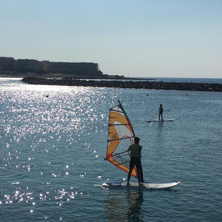 Studio à Sète avec vue mer, climatisation et parking privé - FR-1-338-617 - Apartment - 19