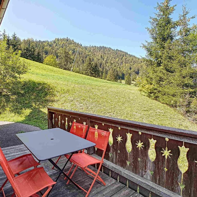 Demi-chalet 6 pers à La Clusaz avec WiFi, animaux admis et parking - FR-1-818-102 - Appartement - 11