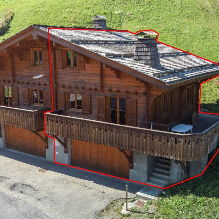 Demi-chalet 6 pers à La Clusaz avec WiFi, animaux admis et parking - FR-1-818-102 - Appartement - 13