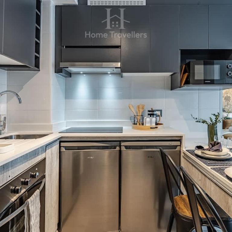 HT Acogedor y Ejecutivo 3PAX en Santiago ESTAC - Apartment - 8