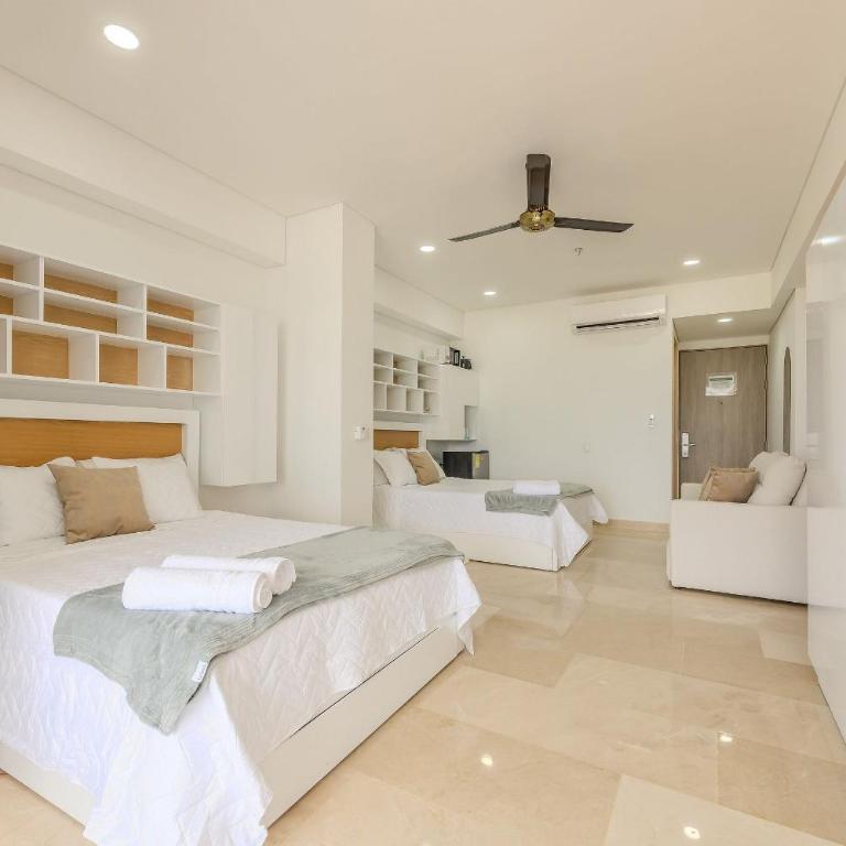 Cartagena Beach Resort 1133 - Habitación Cuádruple Clásica - 10