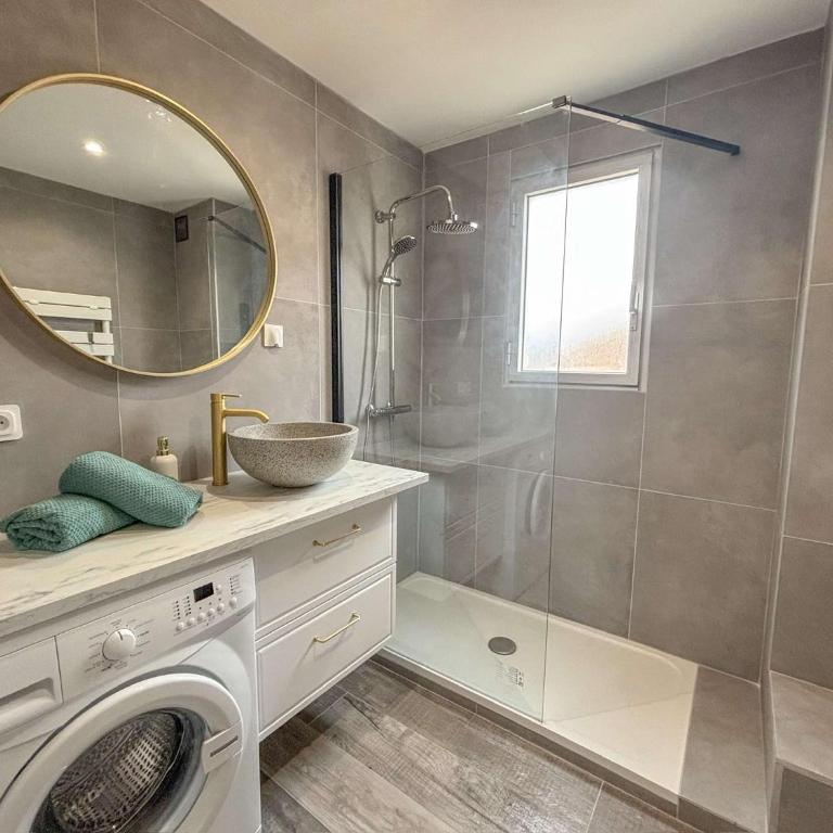 Studio Emeraude Proche Plage Clim Balcon Dernier Etage Parking - Saint Mandrier Sur Mer - Pin Rolland - Apartment mit Balkon - 8