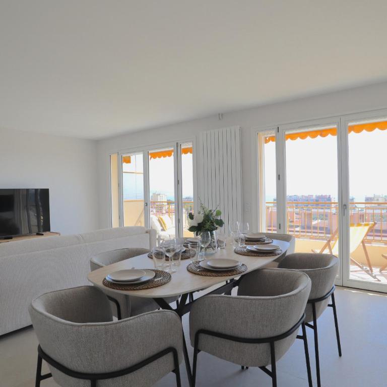 Luxury 2bedrms with SeaView CityCenter&Parking #4 - Appartement 2 Chambres avec Balcon et Vue sur la Mer - 13