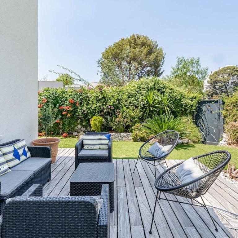 L'Oasis Cassidaine - Appartement 2 Chambres - Vue sur Jardin - 5