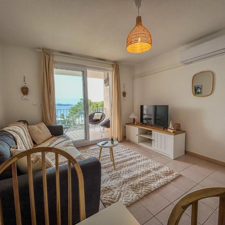 Studio cosy avec terrasse et vue mer imprenable - Apartment mit 1 Schlafzimmer - 2