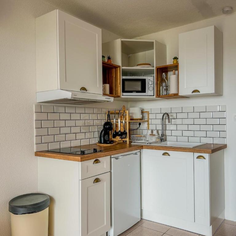 Studio cosy avec terrasse et vue mer imprenable - Apartment mit 1 Schlafzimmer - 7