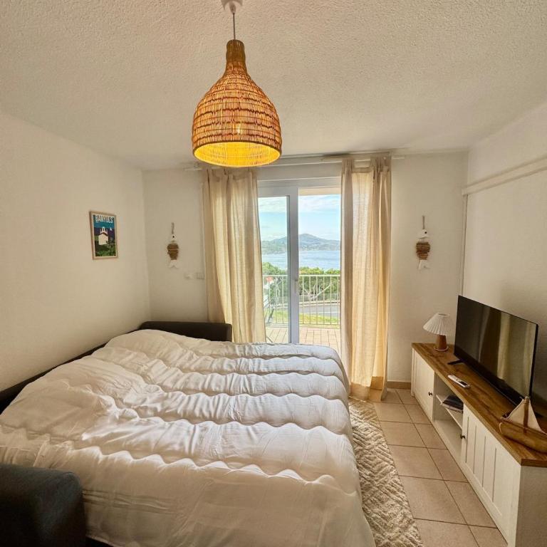 Studio cosy avec terrasse et vue mer imprenable - Apartment mit 1 Schlafzimmer - 8