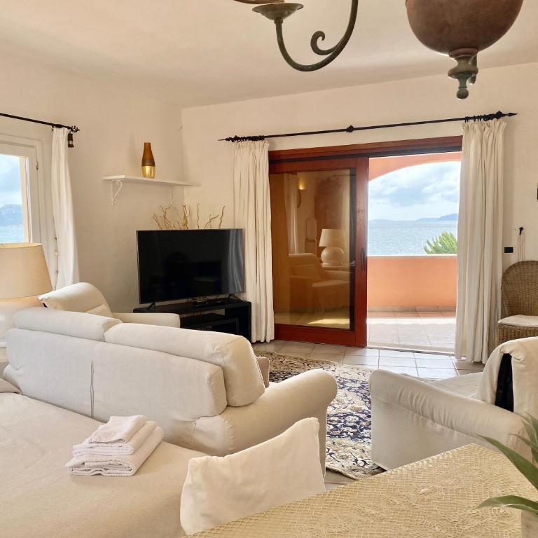 Luxury apartment Ginepro sea view with common swimming pool just 50 mt from the beach - Appartamento con 1 Camera da Letto e Vista Mare - 16