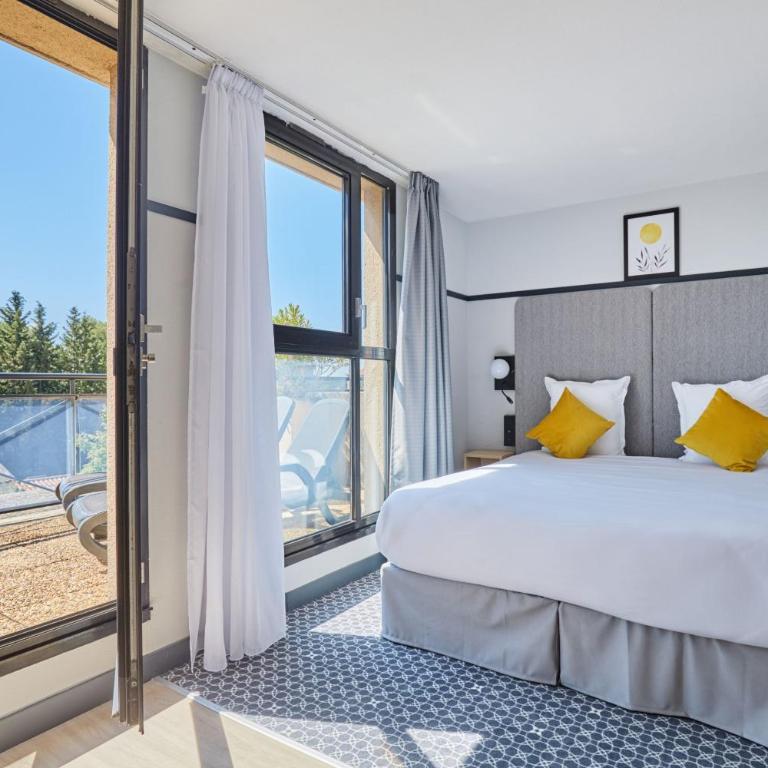 Appart'hôtel Odalys City - Aix en Provence Centre Rotonde - Les Floridianes - Studio Supérieur avec Terrasse (2 Personnes) - 6