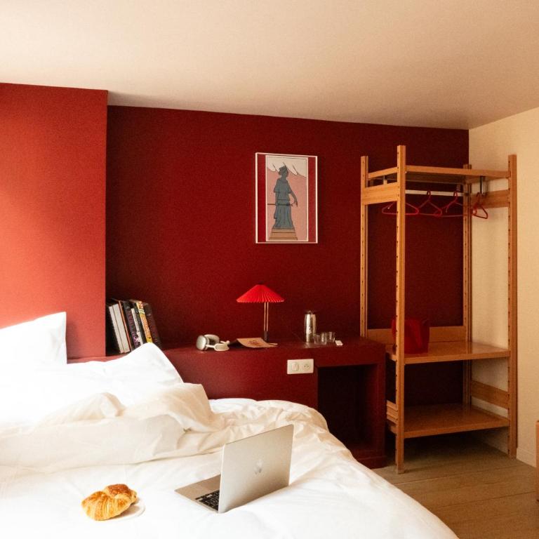 Chez Georges - Auberge Contemporaine - Chambre Double avec Salle de Bains Privative - 1