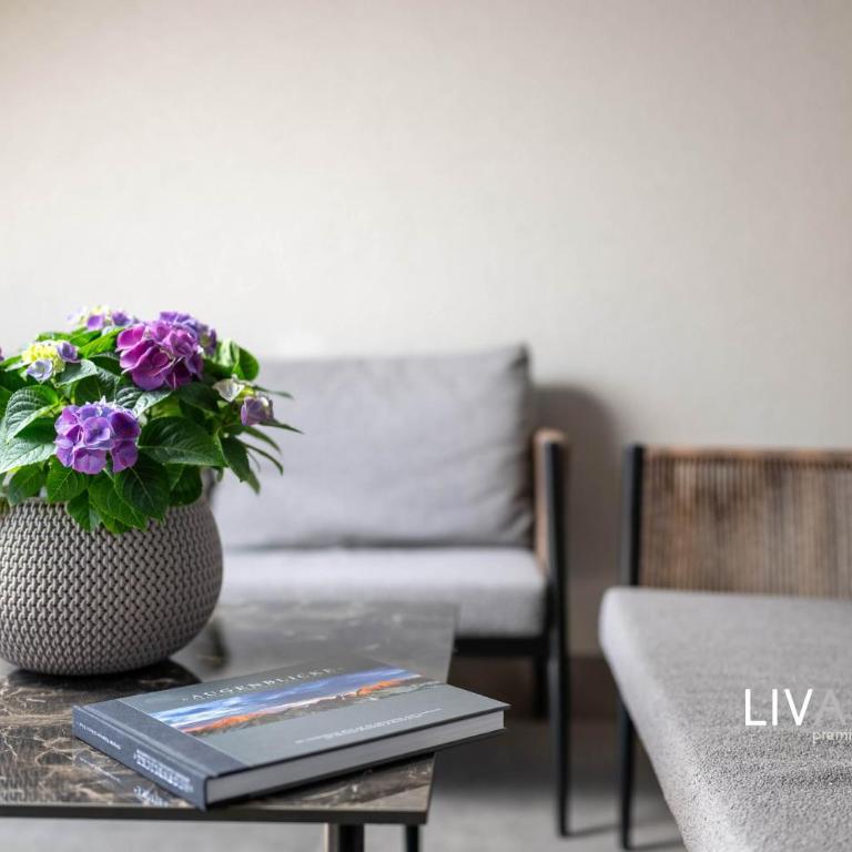 LIVALPIN Suite - Three-Bedroom Apartment with Balcony and Mountain View - 49