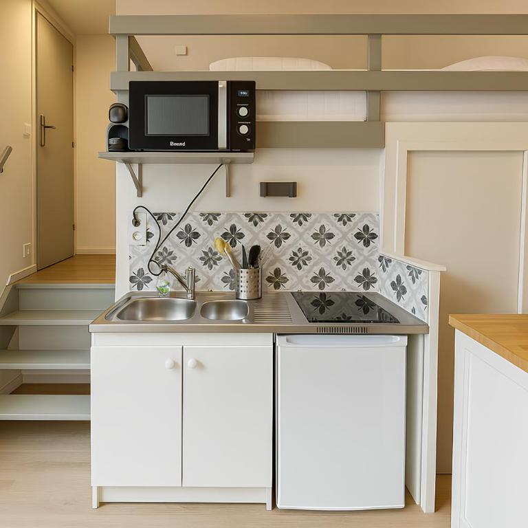 Saint Patrice Studio Proche Gare et Centre Rouen - Linge & Ménage Inclus - Appartement 1 Chambre - 3
