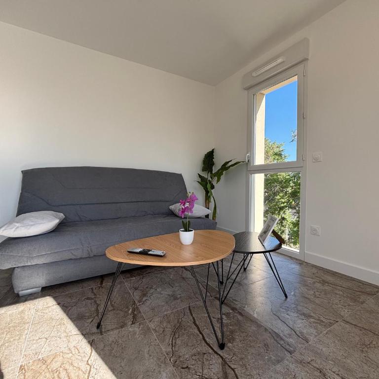High-end, direct access to beach,Terrasse,Parking free - Appartement 2 Chambres - 12