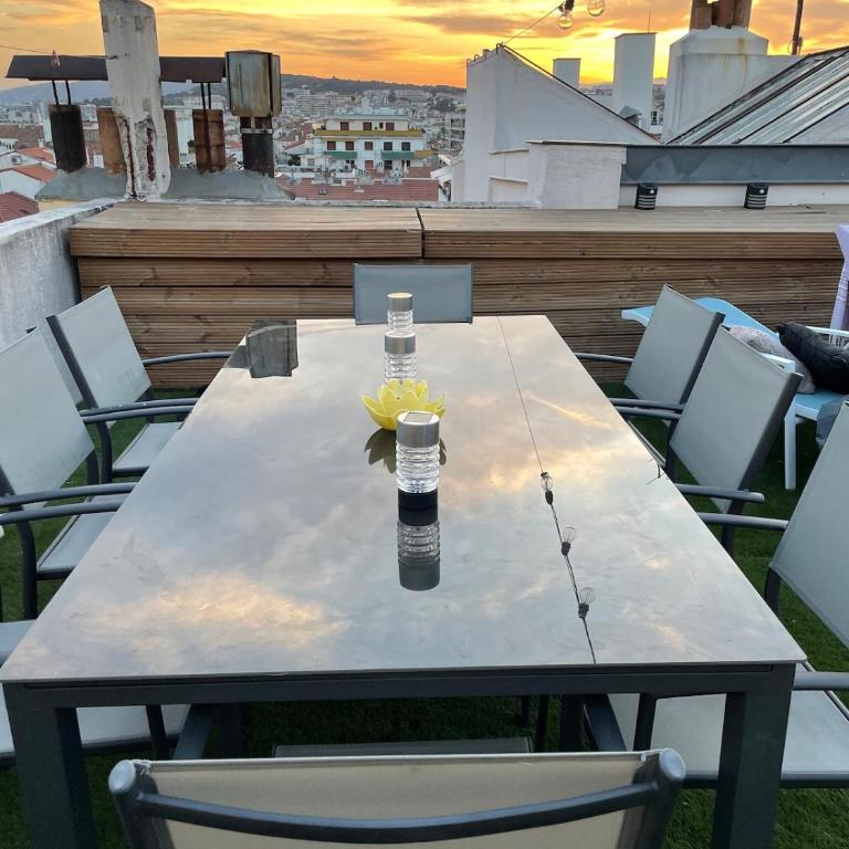 Studio Rooftop SCLS - Terrasse, Jacuzzi, Rue d'Antibes - Studio - 15