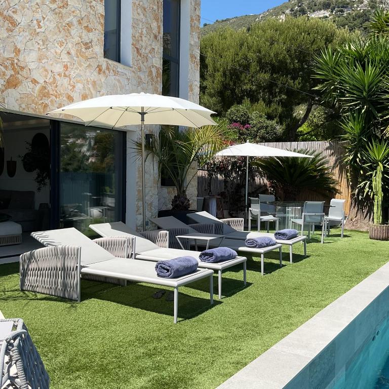 Hidden Paradise Luxury Sea View Villa EZE - Villa avec Piscine Privée - 16