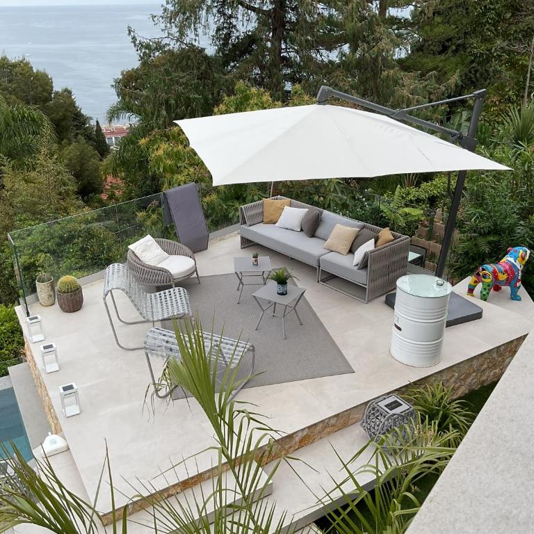 Hidden Paradise Luxury Sea View Villa EZE - Villa avec Piscine Privée - 15