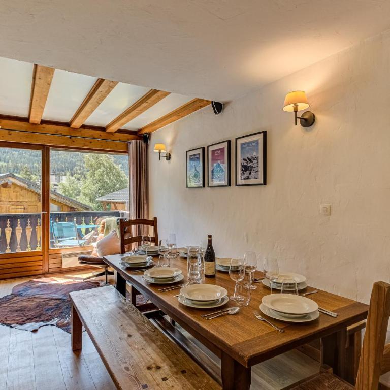 Apartment Chamouny, Alpes Agency, Chamonix, Sleeps 8 - Apartamento con vistas a las montañas - 31