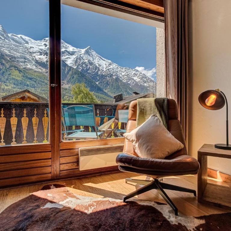 Apartment Chamouny, Alpes Agency, Chamonix, Sleeps 8 - Apartamento con vistas a las montañas - 9
