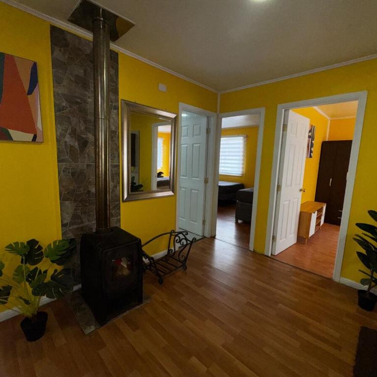 cabaña grande central en parcela 3 para 6 p - Casa de 2 dormitorios - 9