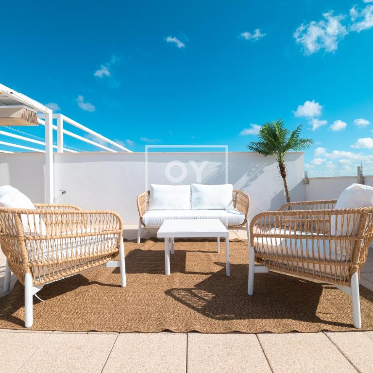 Boho Breeze Penthouse - Rooftop bliss near beach and golf - By Oyoostays - Apartment mit 3 Schlafzimmern und Aussicht - 8
