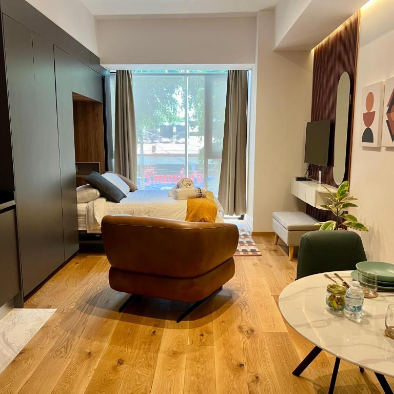 Hermoso Loft en la Roma Norte - One-Bedroom Apartment - 12