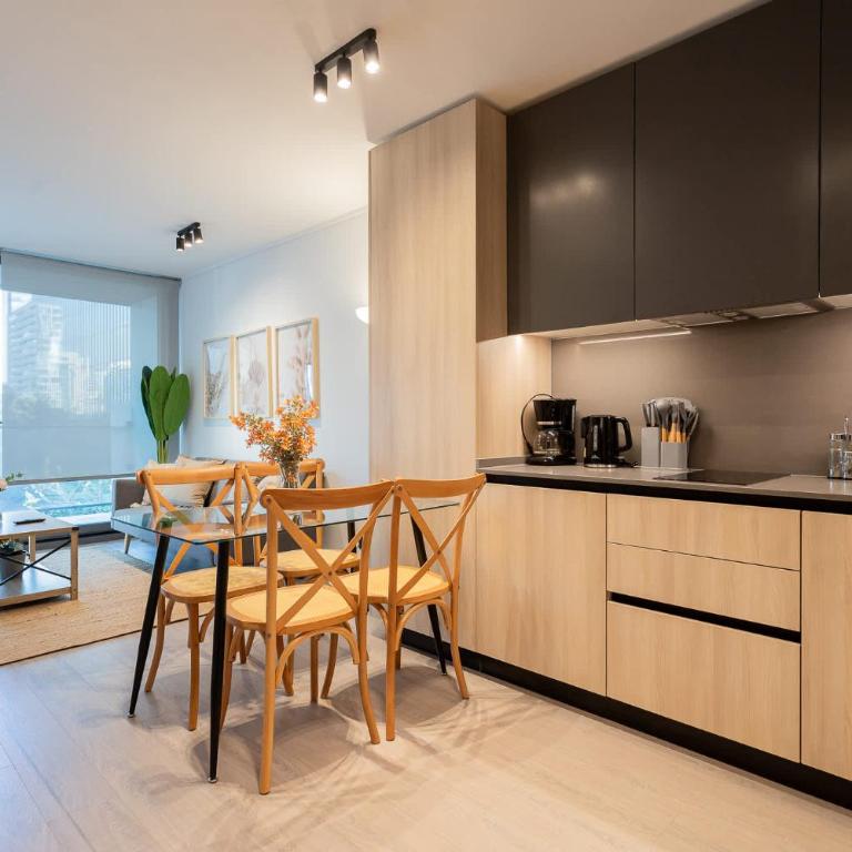 Las Condes Living Arauco Park Gourmet Couple's Pad - Apartamento - 5