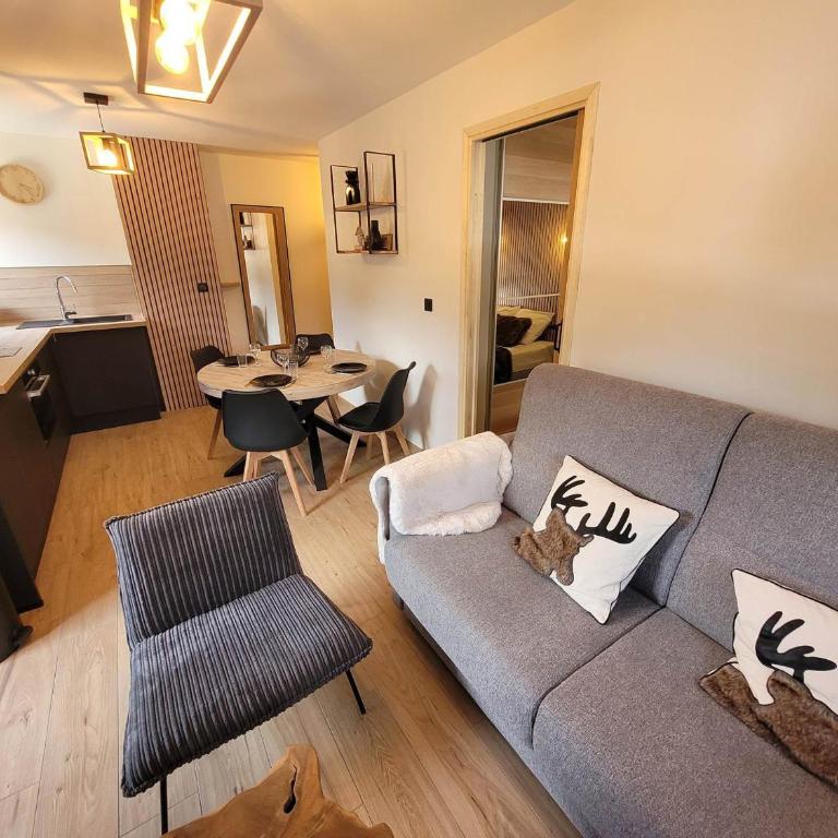 Appartement rénové centre Les Gets, 4 pers, balcon - FR-1-598-174 - Appartamento - 14