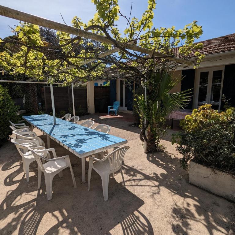 Le Mas de la Palmeraie - Appartement dans propriété privée au calme avec piscine et tennis - Maison 3 Chambres - 24