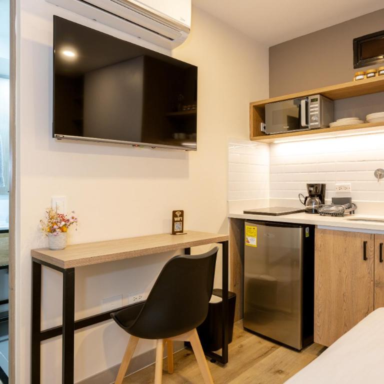 Aparta estudio en el Poblado - AC y Wi Fi - Apartamento de 1 dormitorio - 6