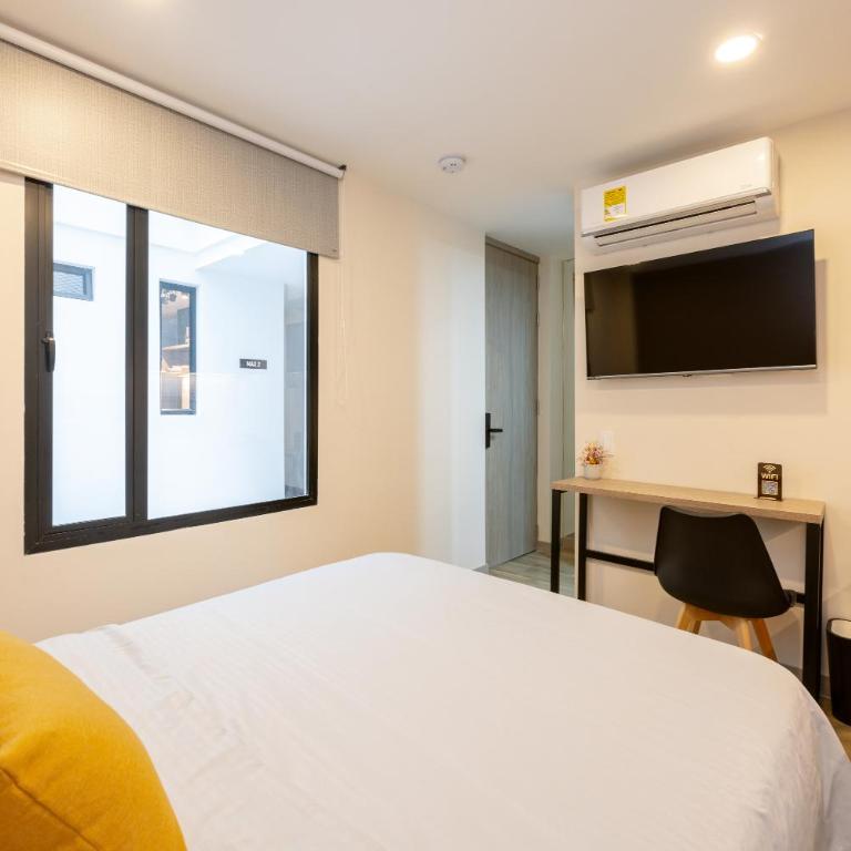 Aparta estudio en el Poblado - AC y Wi Fi - Apartamento de 1 dormitorio - 11