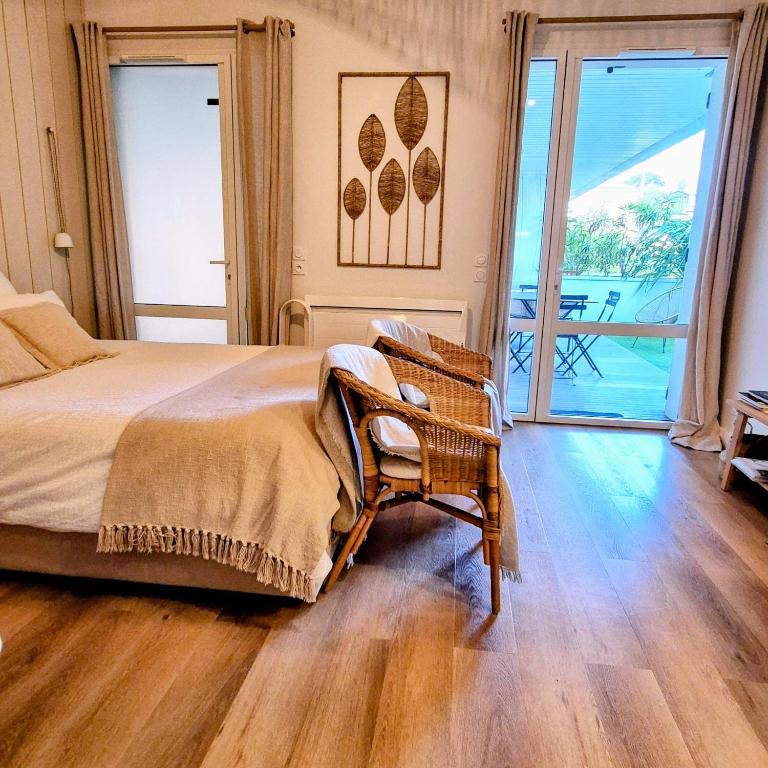 Arcarêve - Grand Studio Deluxe avec terrasse, jardin et accès plage par la résidence - Studio Double Deluxe - 31