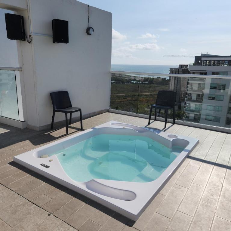 Cartagena Exclusive Apartment with Jacuzzi - Apartamento de 1 dormitorio con balcón y vistas al mar - 32