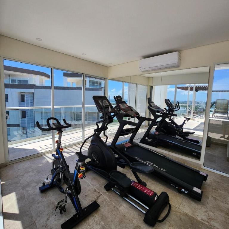 Cartagena Exclusive Apartment with Jacuzzi - Apartamento de 1 dormitorio con balcón y vistas al mar - 37