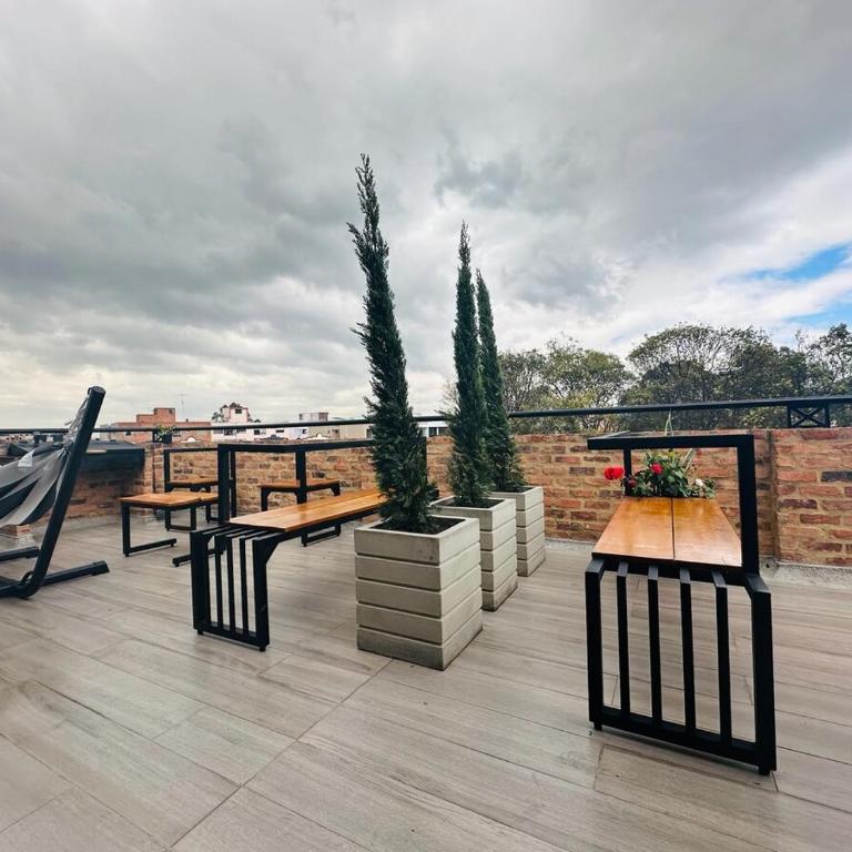Loft Industrial Chic en Bogotá cerca a Corferias - Apartamento de 2 dormitorios - 19