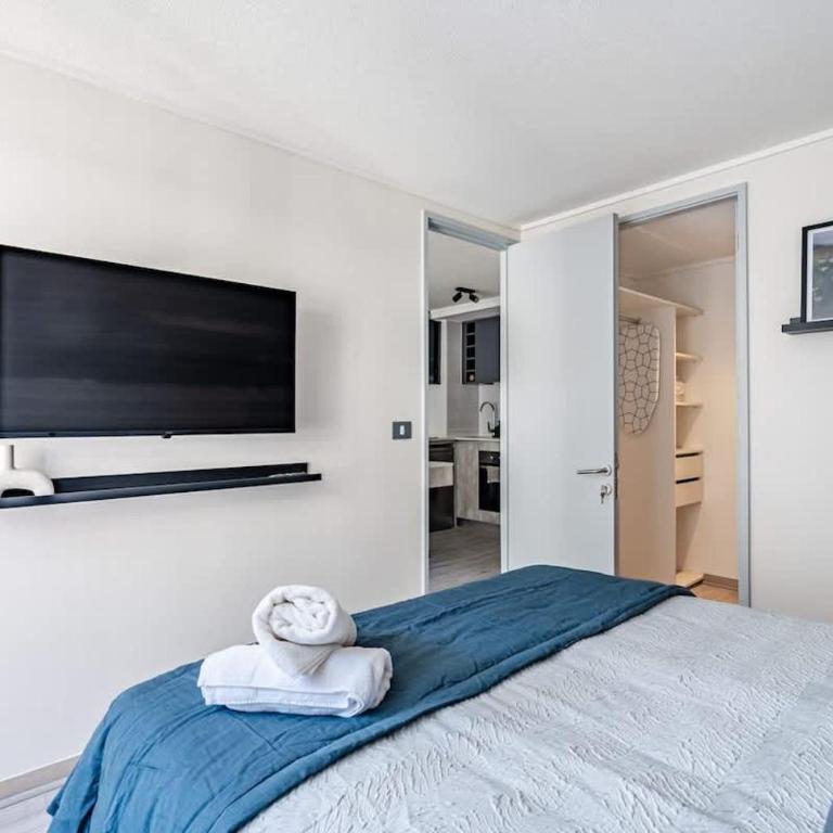 HT Calido Dpto en Santiago WIFI 3 PAX - Apartment - 7
