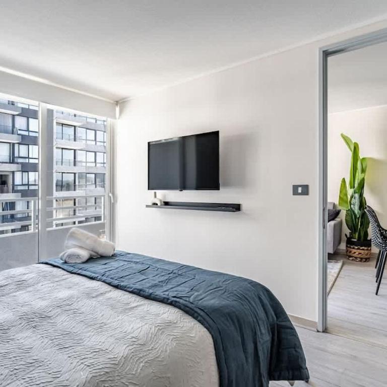 HT Calido Dpto en Santiago WIFI 3 PAX - Apartment - 8