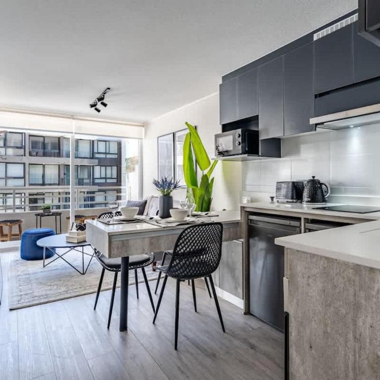 HT Calido Dpto en Santiago WIFI 3 PAX - Apartment - 3