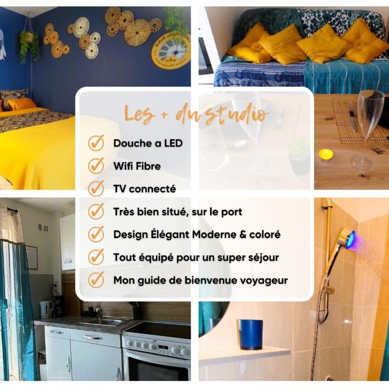 Studio cosy sur le port - Apartamento de 1 dormitorio - 3