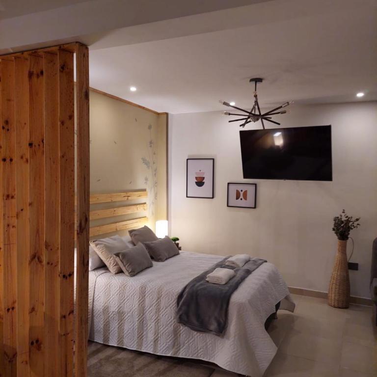 Refugio entre arboles, apartaestudio cerca a holguines, y el club campestre - One-Bedroom Apartment - 11