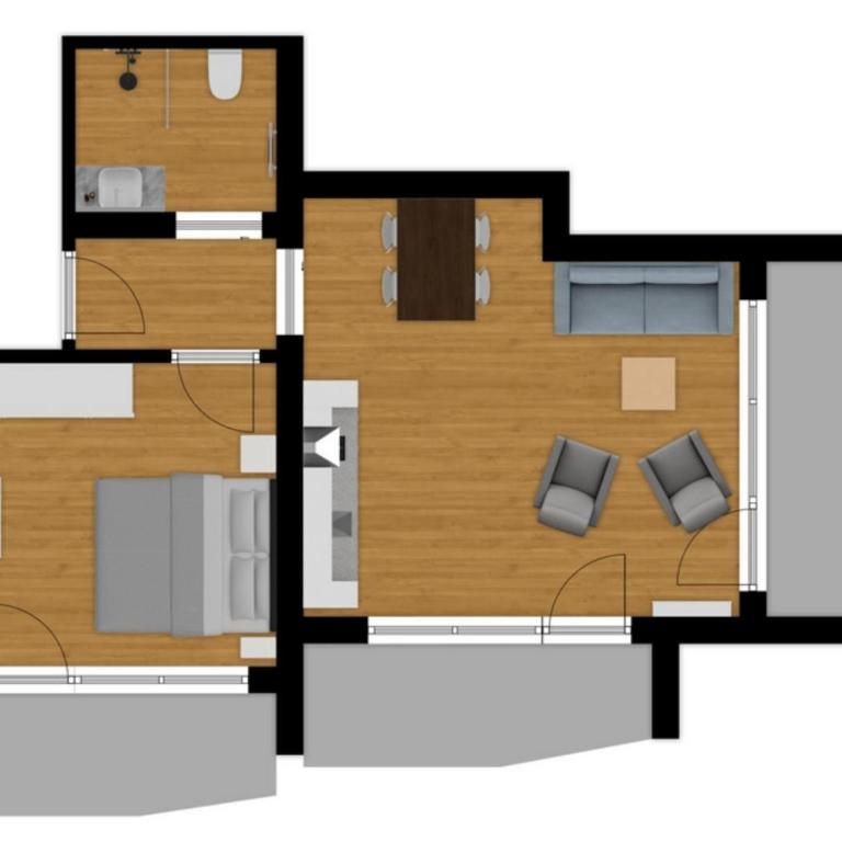Herzblut Wohlfühl Appartements by Peak Stay - One-Bedroom Apartment with Balcony and Mountain View - 12