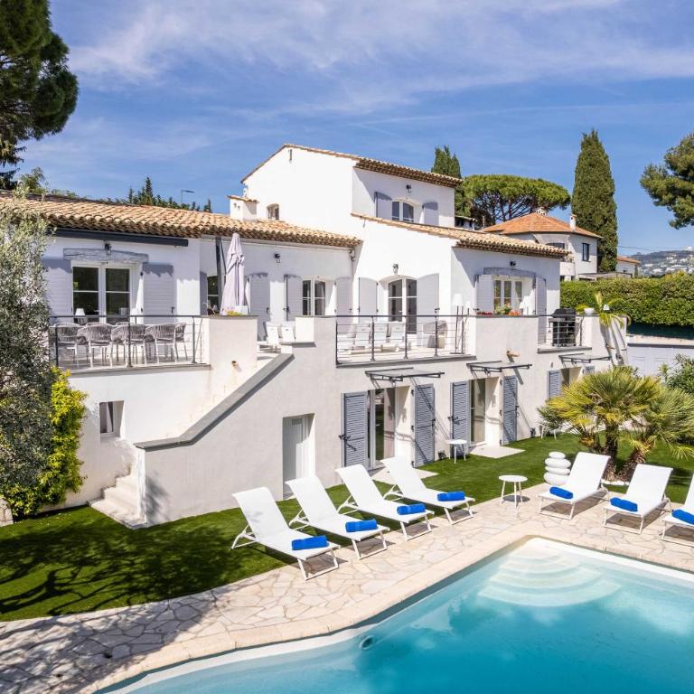 Sumptuous villa - AC- 6BR- 12P- Cannes - Appartement - 21