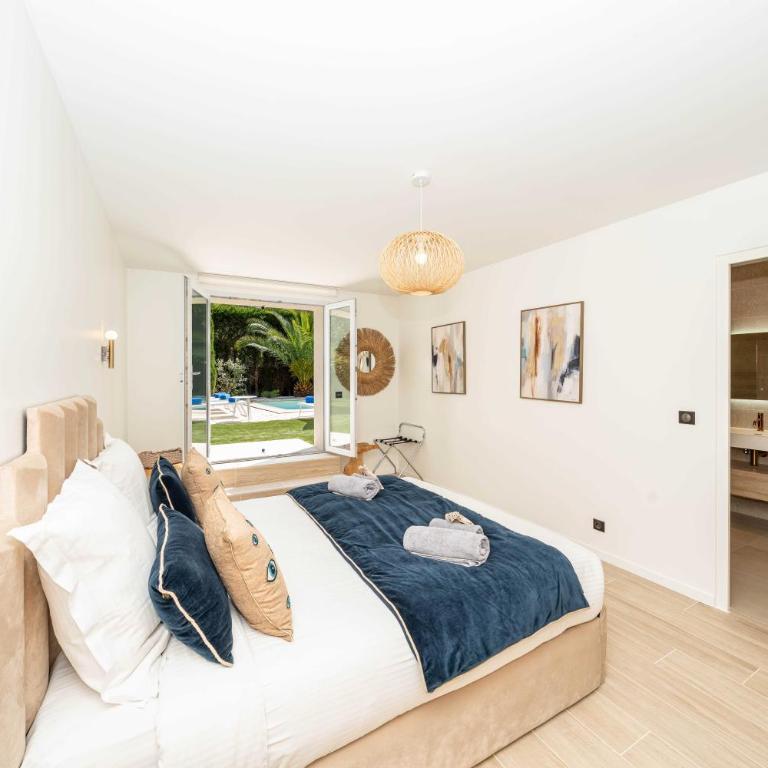 Sumptuous villa - AC- 6BR- 12P- Cannes - Appartement - 13